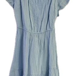 New With Tags Jessica Simpson Size Medium Blue Dress With Tie Back