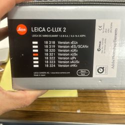 Leica C-Lux 2 Brand New Old Stock 