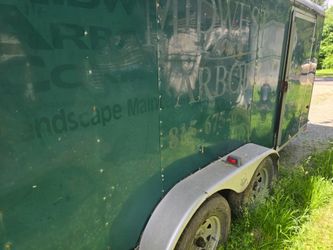 7 x 16 enclosed trailer