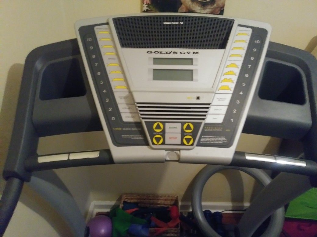 Golds Gym Intermix Acoustics 2.0 Treadmill for Sale in Fort Myers FL OfferUp