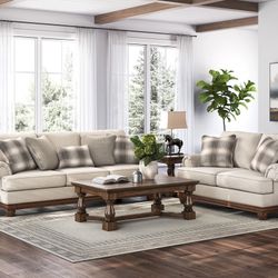 Oversized Sofa and Loveseat Set - Shop Now Pay Later - Same Day Delivery - $39 Down