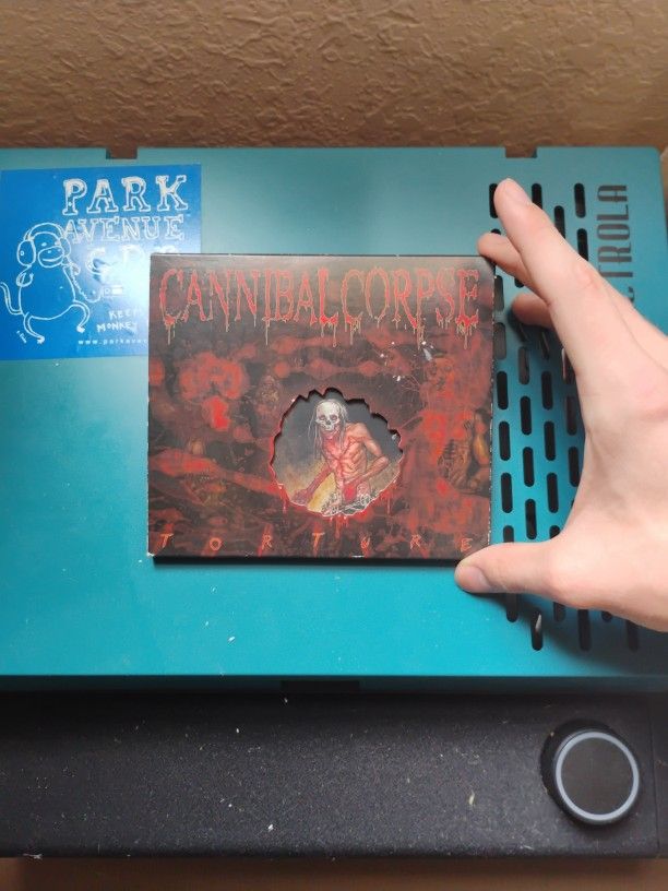 Cannibal Corpse Torture Cd UNPLAYED With Slipcase