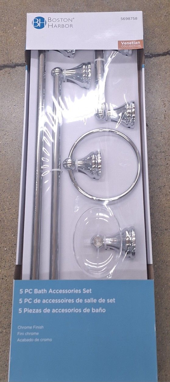 5 Piece Bathroom Set