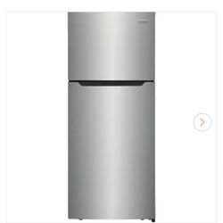 17.6 cu. ft. Top Freezer Refrigerator in Brushed Steel, ENERGY STAR