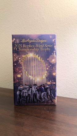 LA Dodgers 2025 Replica World Series Championship Tripohy