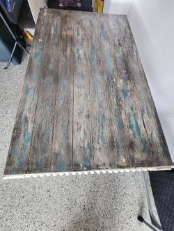 1989 Coastal  Lane solid wood table