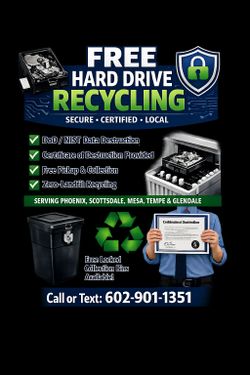 Hdd SSD recycling