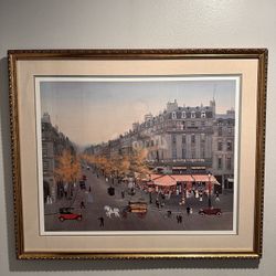 Michel Delacroix "Les grand boulevard" 2001