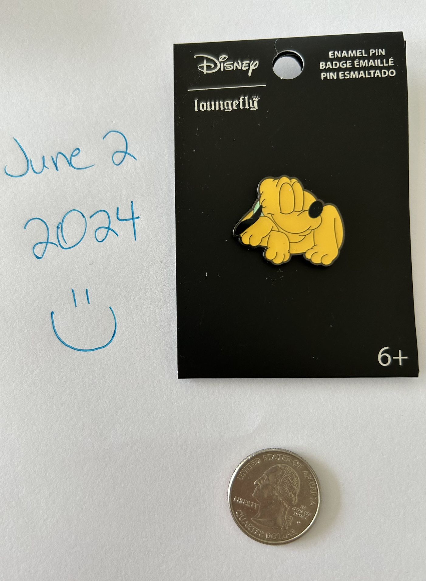 Disney Loungefly Sleeping Pluto pin