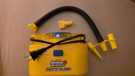 Air balloon electric party pump!