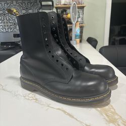 Dr. Martens 1919 10-Eye Steel Toe Boots   Men’s US 12 / UK 11 / EU 46