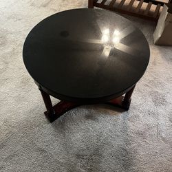 Granite End Table 