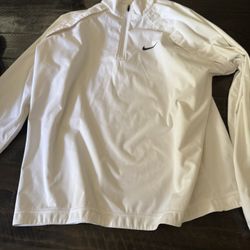 Mens Nike White Pullover
