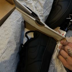 black nike air force1