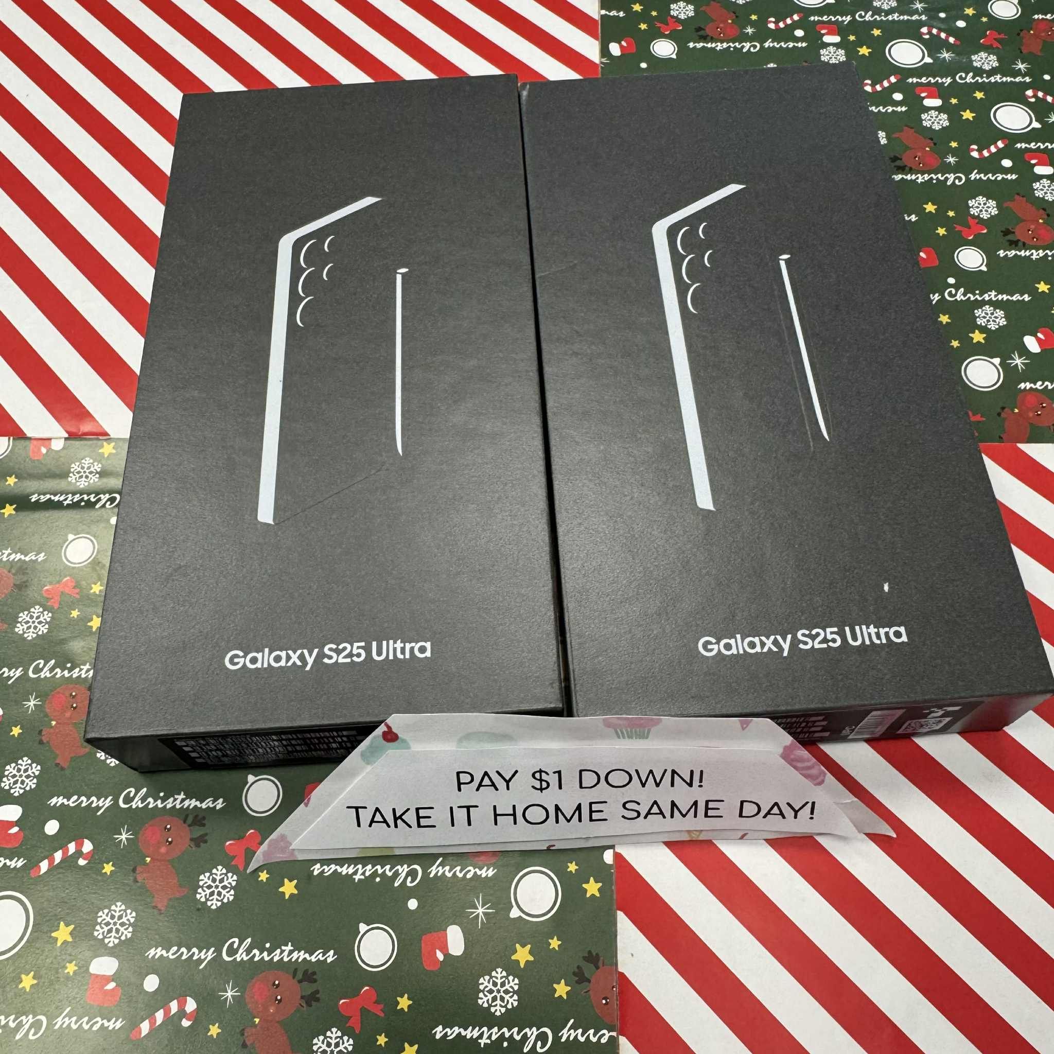 Samsung Galaxy S25 Ultra 5G - Pay $5 DOWN AVAILABLE - NO CREDIT NEEDED