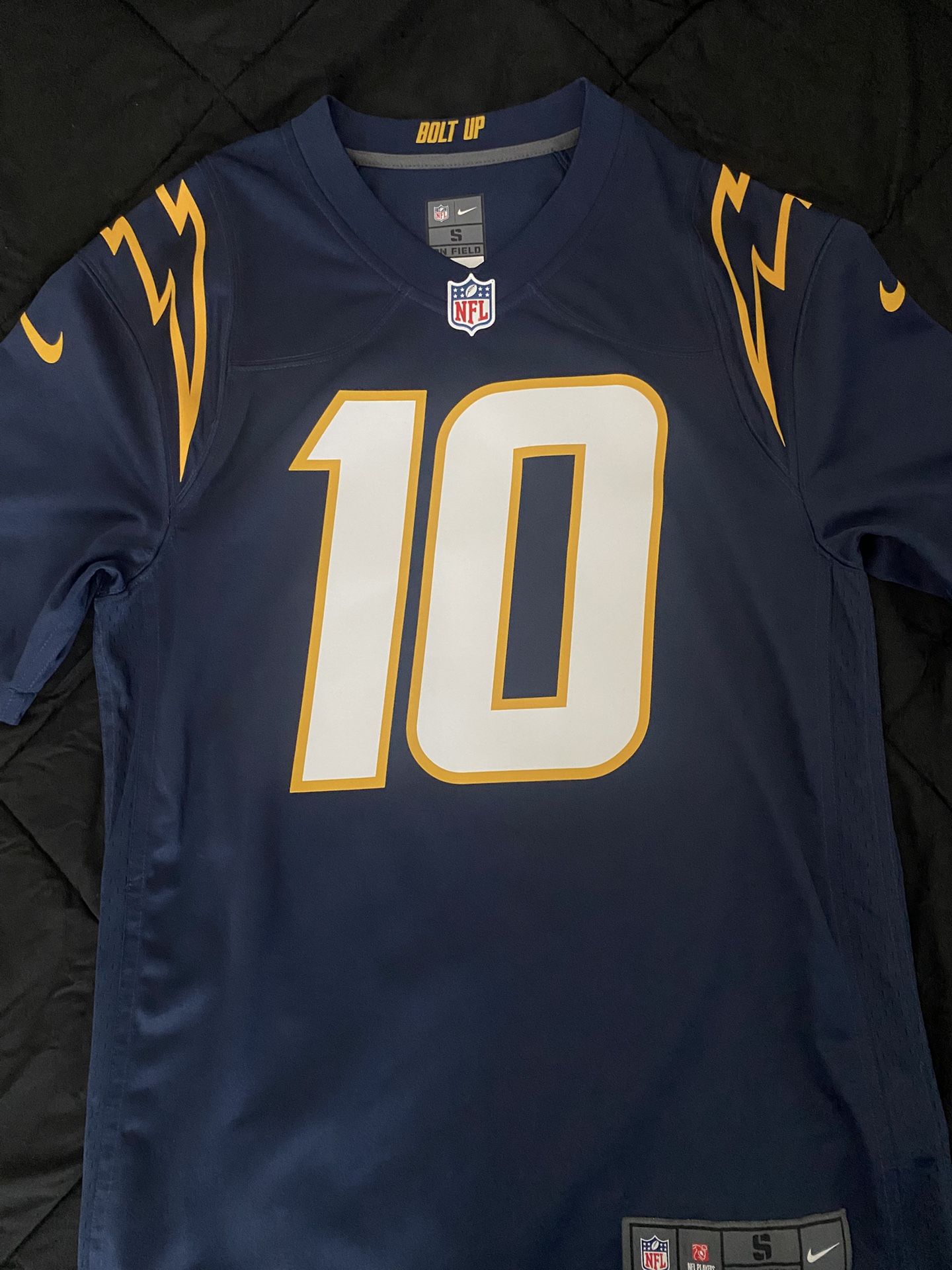 Nike Navy Chargers Jersey Justin Herbert