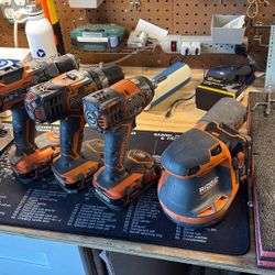drills /impact/hammer / sander 