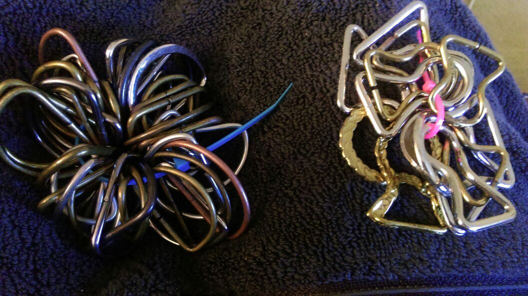 Metal rings and loops