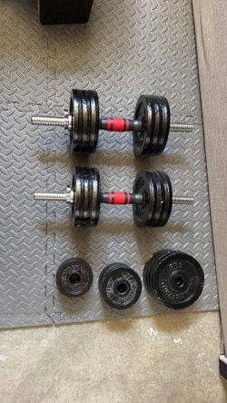 Adjustable Dumbbells