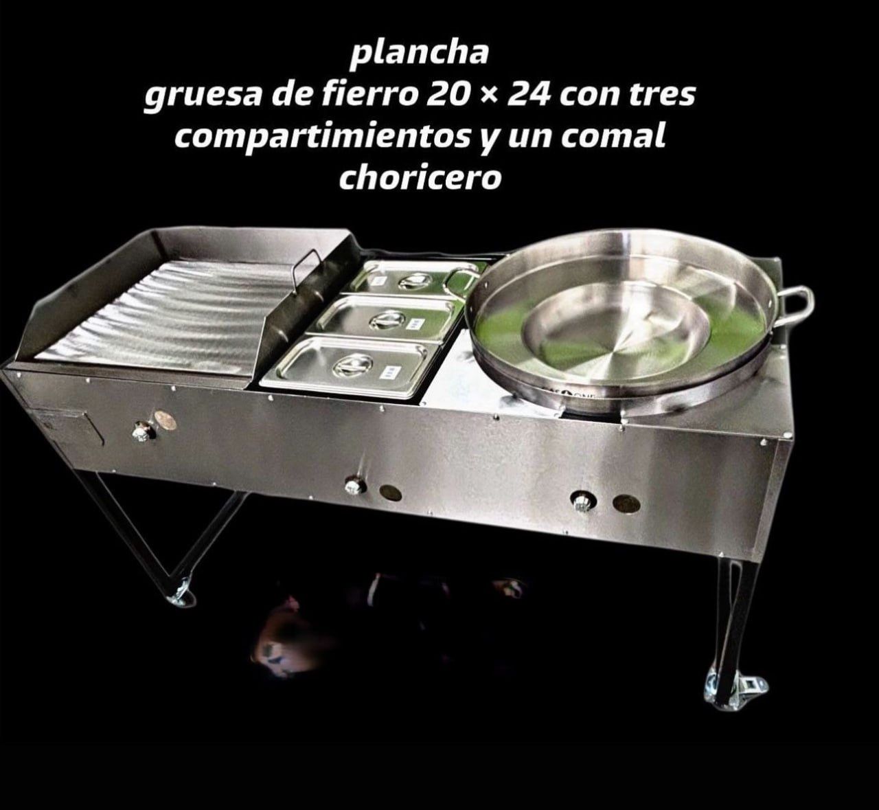 24x20 Inch Flat Grill 3 Treys & Cazo