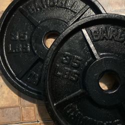 Barbell Weights 35s