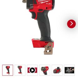 Milwaukee M18 FUEL 3/8in. Compact Impact Wrench with Friction Ring — Tool Only, Model# 2854-20

, NEW, WARRANTY 
