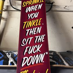 Hand Made sign 