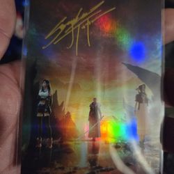 Final Fantasy 7 Key Visual Art Museum Cards