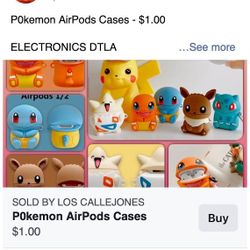Pokemon Airpods Cases