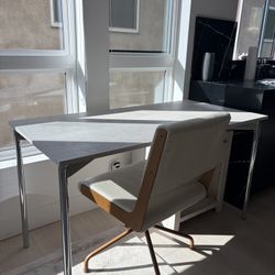 CB2 Desk & Chair