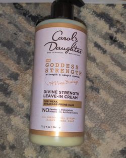 NEW BOTTLE OF CAROL'S DAUGHTER DIVINE STRENGTH LEAVE -IN CREAM