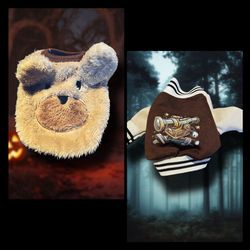 Dog Clothes Bundle Small – Jacket & Bear Hoodie