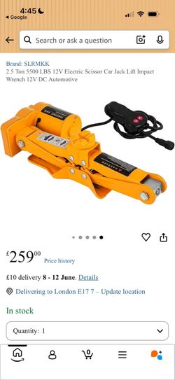 Electric Scissor Jack