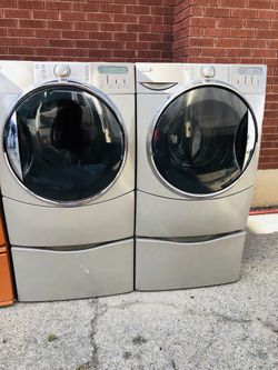 Kenmore washer and GAS dryer