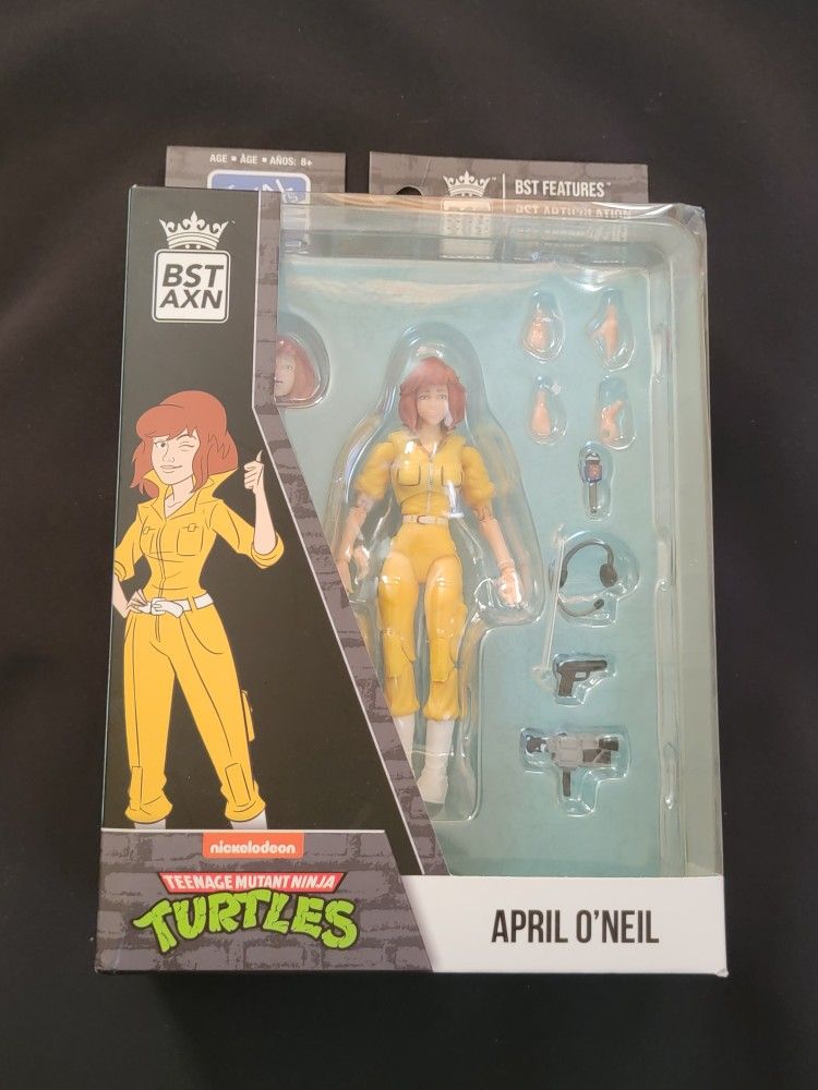 April O'Neil Teenage Mutant Ninja Turtles BST AXN Action Figure ๐๐๐