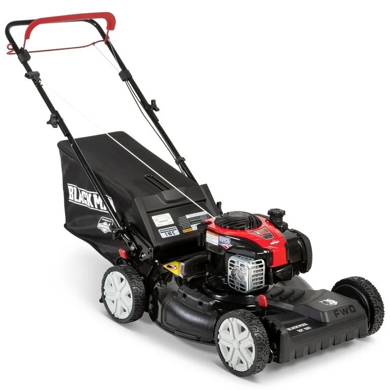 Black Max Push Mower 140cc 500 Series Briggs & Stratton Engine (Assembled Height 38.6" Weight 54.2 Pounds)
