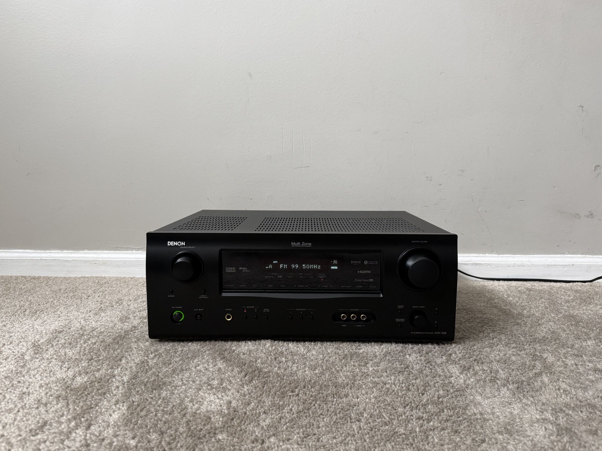 Denon AVR-1508 7.1 Home Theater Surround Receiver