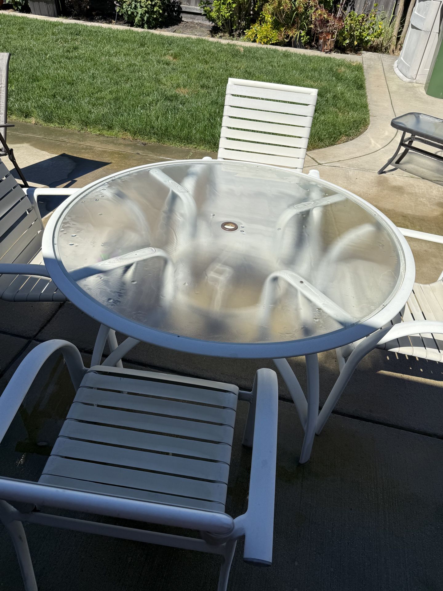 5 pcs outdoor table set