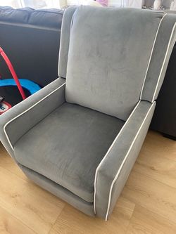 Upholstered rocking chair