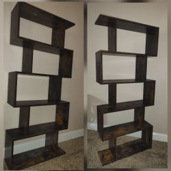 Book Shelf/Organizer,  Wooden, Brown
