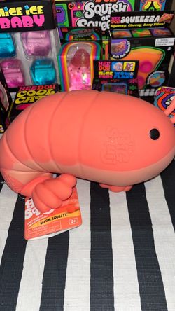 Big Squij Squish Giant Shrimp Stress Toy squishy