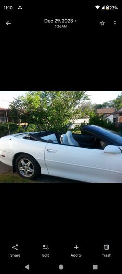 1998 Convertible Camaro