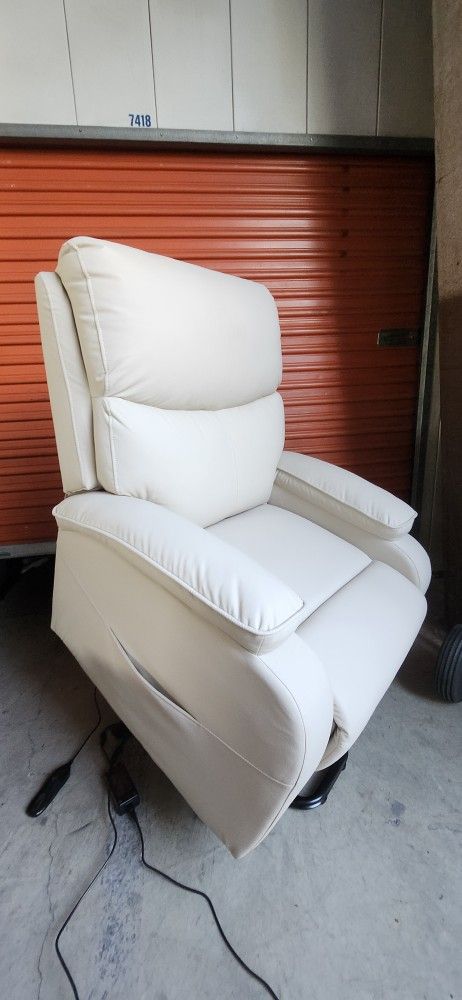 Leather Lift Assist Recliner Chair w/Massage FREE DELIVERY