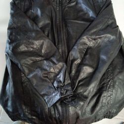 Women's XXL 2 In 1 Leather Jacket 