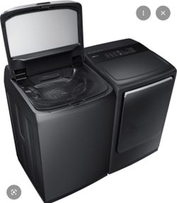 Samsung Top Load Washer and Dryer Set