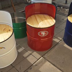 Custom Barrel Team Chairs