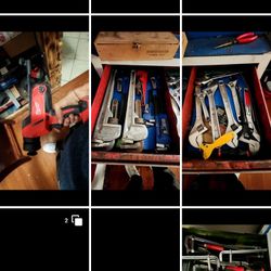 Tools and Power Tools, Tool Boxes for Sale $$$$  Variable 