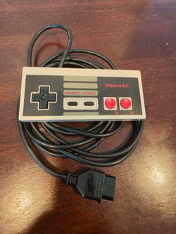 Nintendo NES-004 Corded Controller Authentic OEM, Tested Working