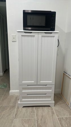 White  Kitchen Pantry Cabinet