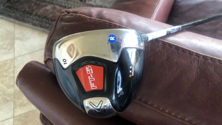 Callaway FT-5 Driver RH 10 Degrees Fujikura E150 Graphite Regular Shaft 